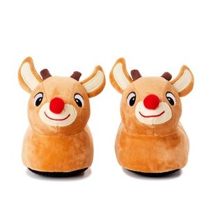 🎄 Rudolph The Red Nosed Reindeer House Slippers
